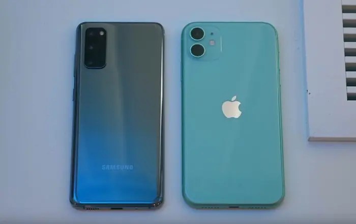 iPhone 11 vs. Samsung Galaxy S20
