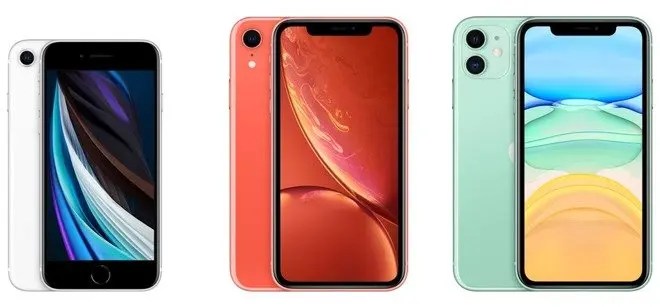 iPhone SE 2020 vs iPhone XR vs iPhone 11