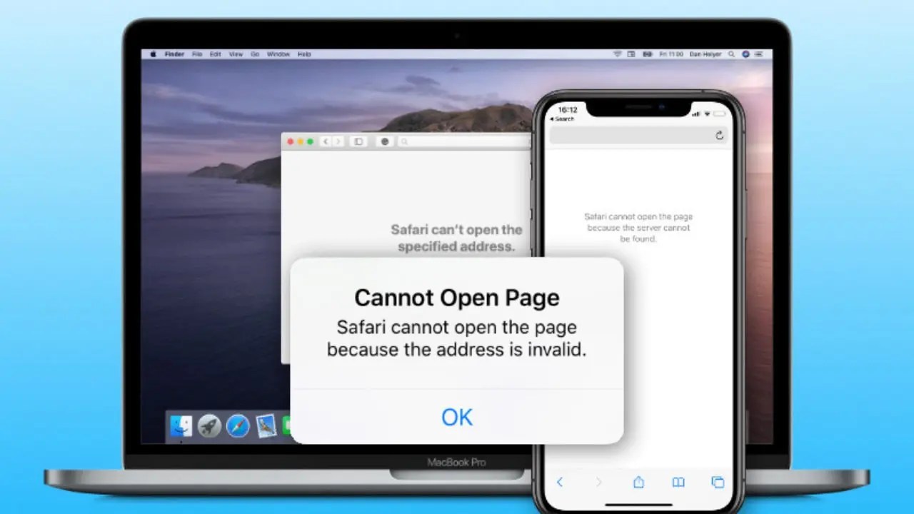 safari cant open page redirects