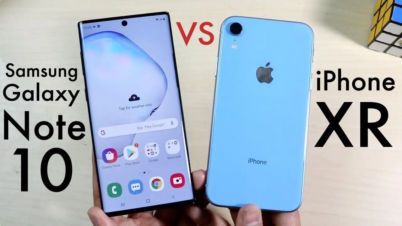 iPhone XR vs Galaxy Note 10 Comparison: Which is Better