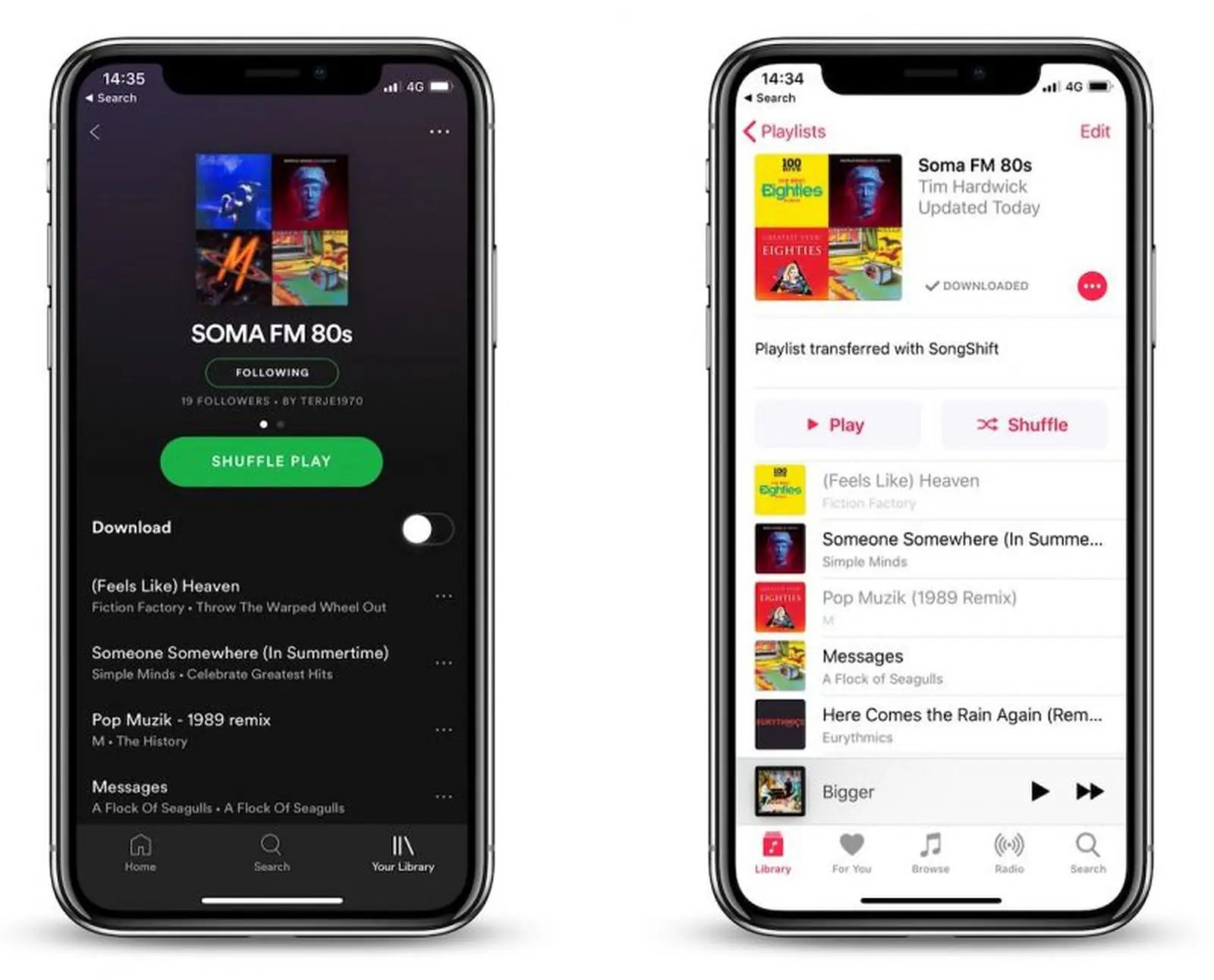 How to move Apple Music playlists to Spotify