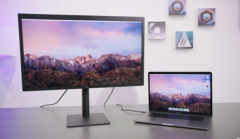 LG UltraFine 5K - Full 5K display plus support for USB-C.  - mac mini monitor