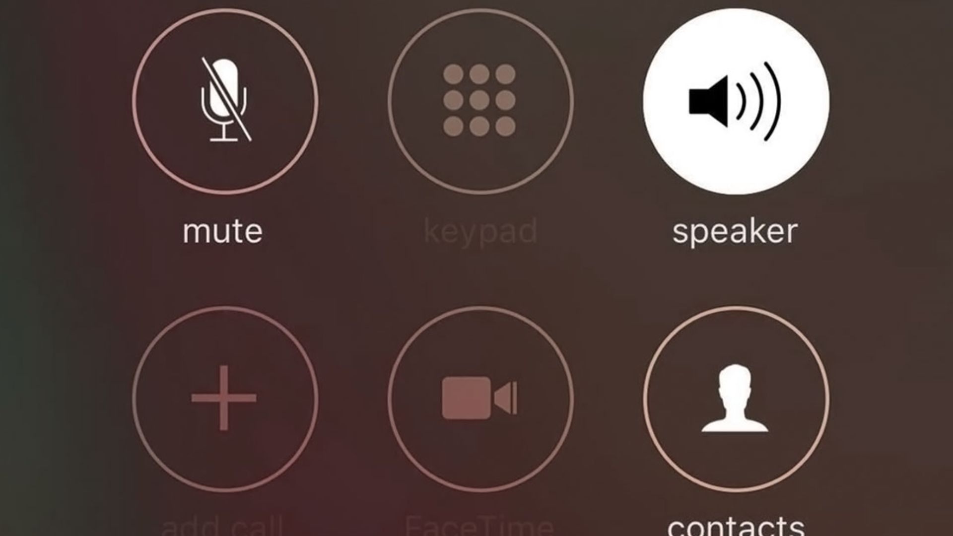 Icons On Phone During Call