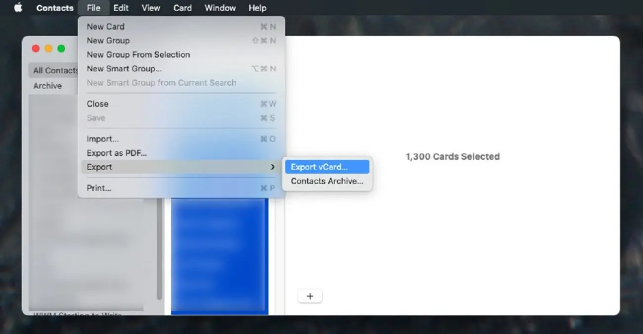 How To Export Contacts To Excel From Your Mac and iPhone