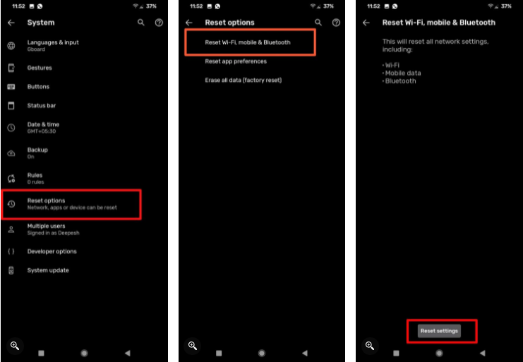 How to Reset Network Settings on Android Devices