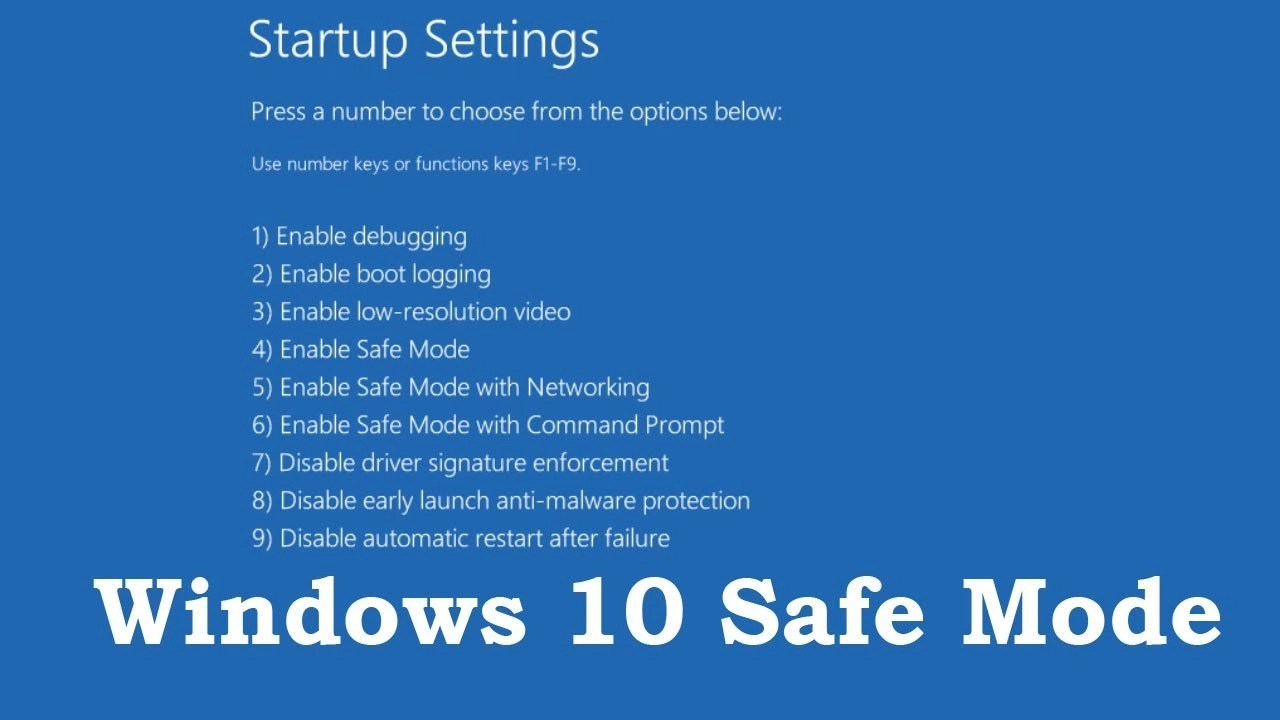 8 Easy Ways To Boot Into Safe Mode On Windows 10