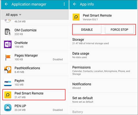 What Is Peel Remote And How To Disable The App From Your Phone