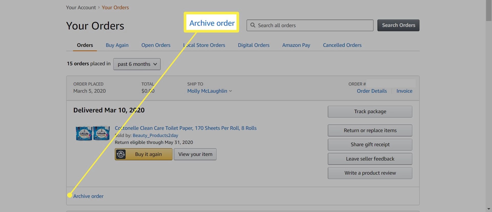 How To Easily Delete Amazon Order History