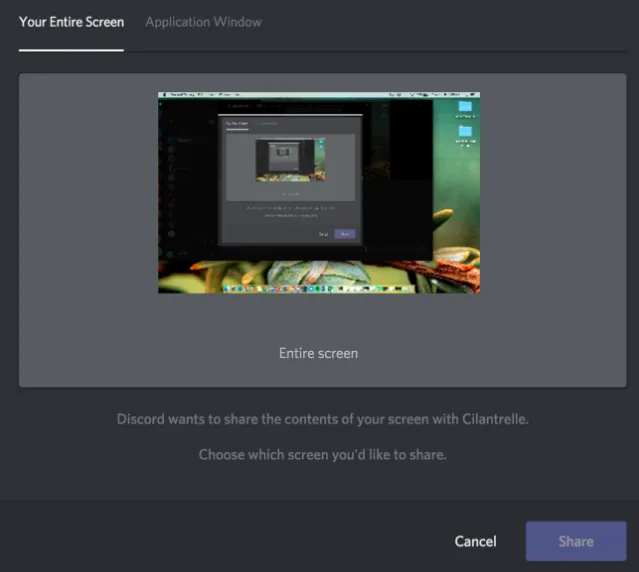 How To Enable Screen Share In Discord