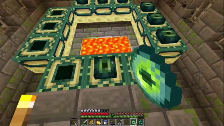 How To Make An End Portal In 'Minecraft'