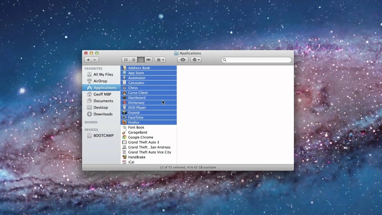 The Simplest Way To Select All Files On MacBook Screen