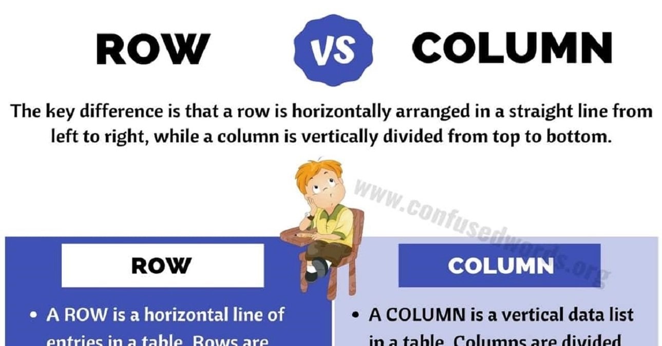 Row vs Column: Everything You Need to Know