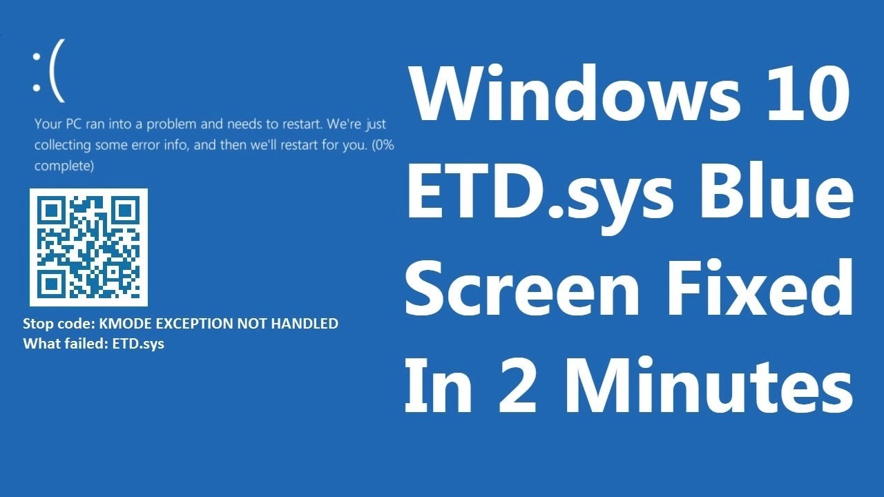How to Fix a Kmode Exception not Handled Error in Windows 10