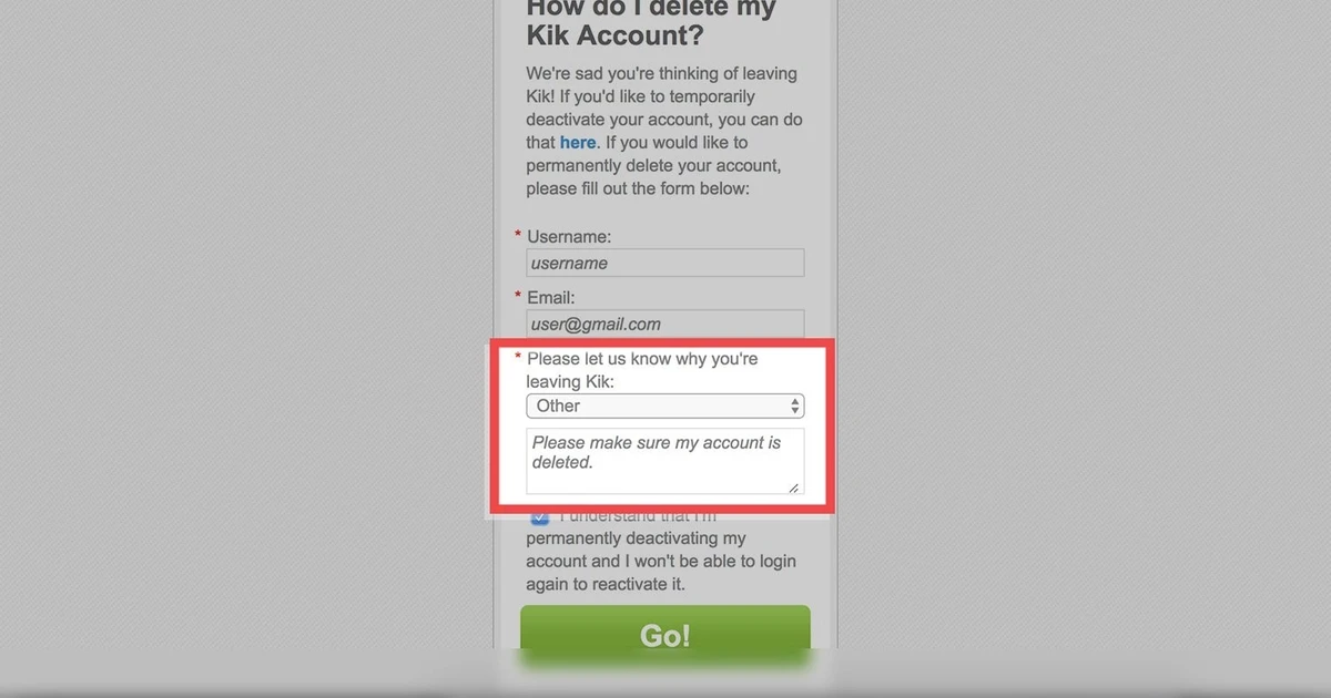 How to Easily Delete Your Kik Account