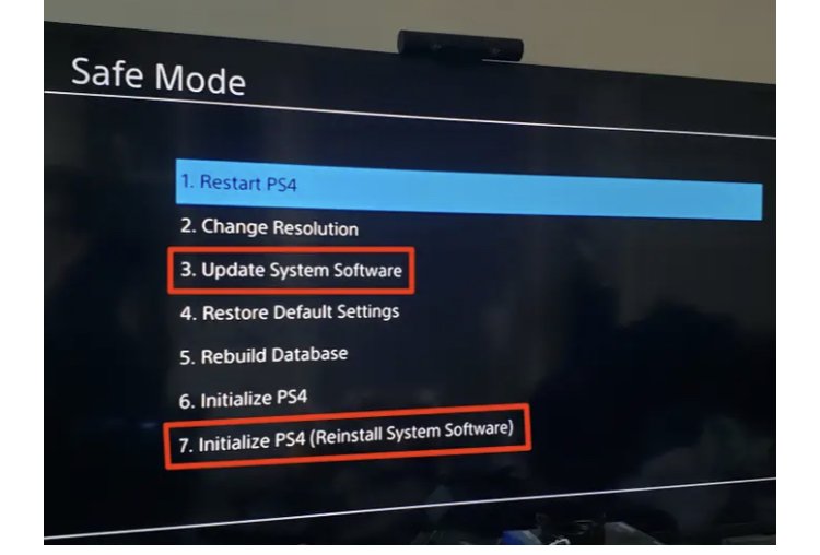 How To Put PS4 In Safe Mode And Get Out Of It If You Are Stuck