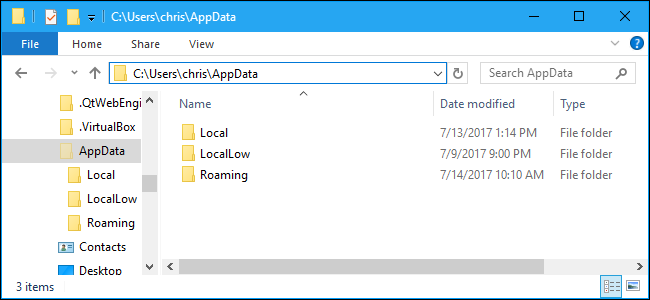 Where to Find the AppData Folder in Windows 10