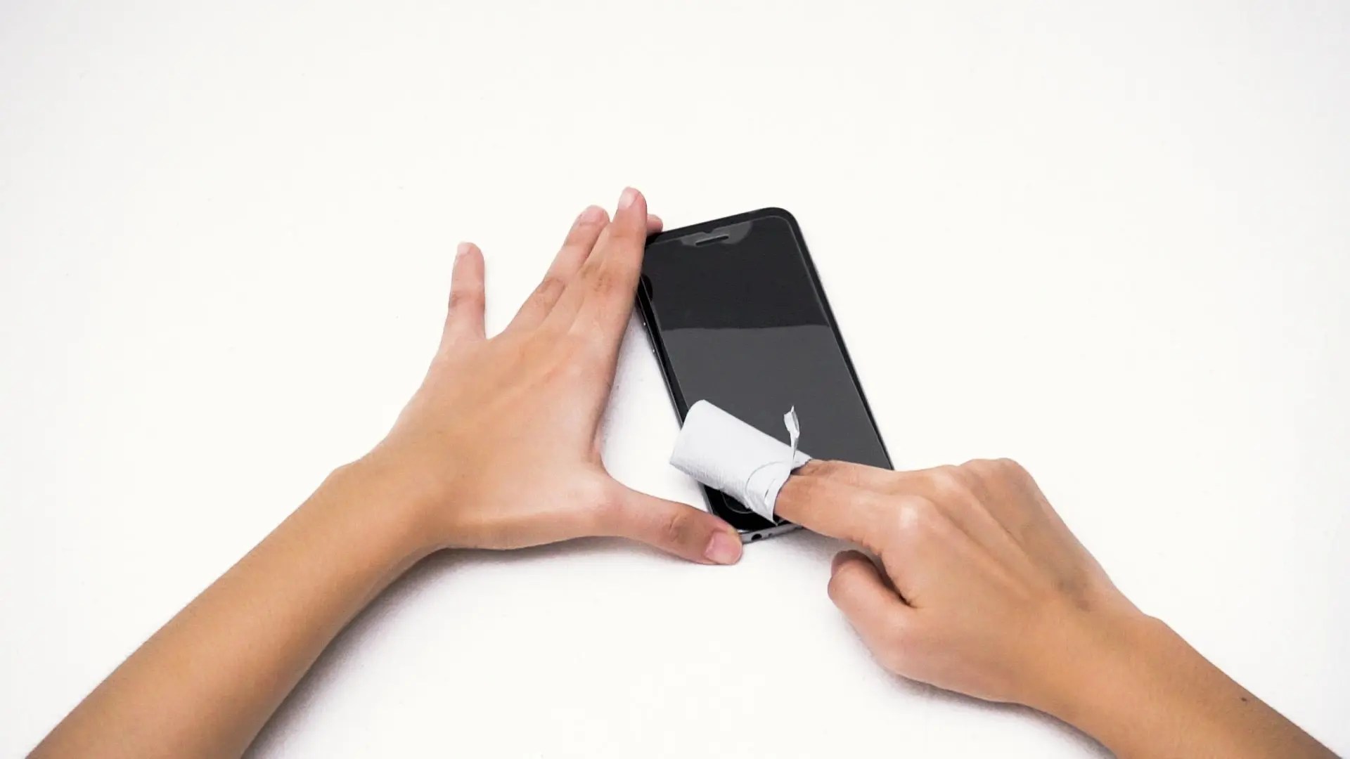 how to safely remove tempered glass screen protector