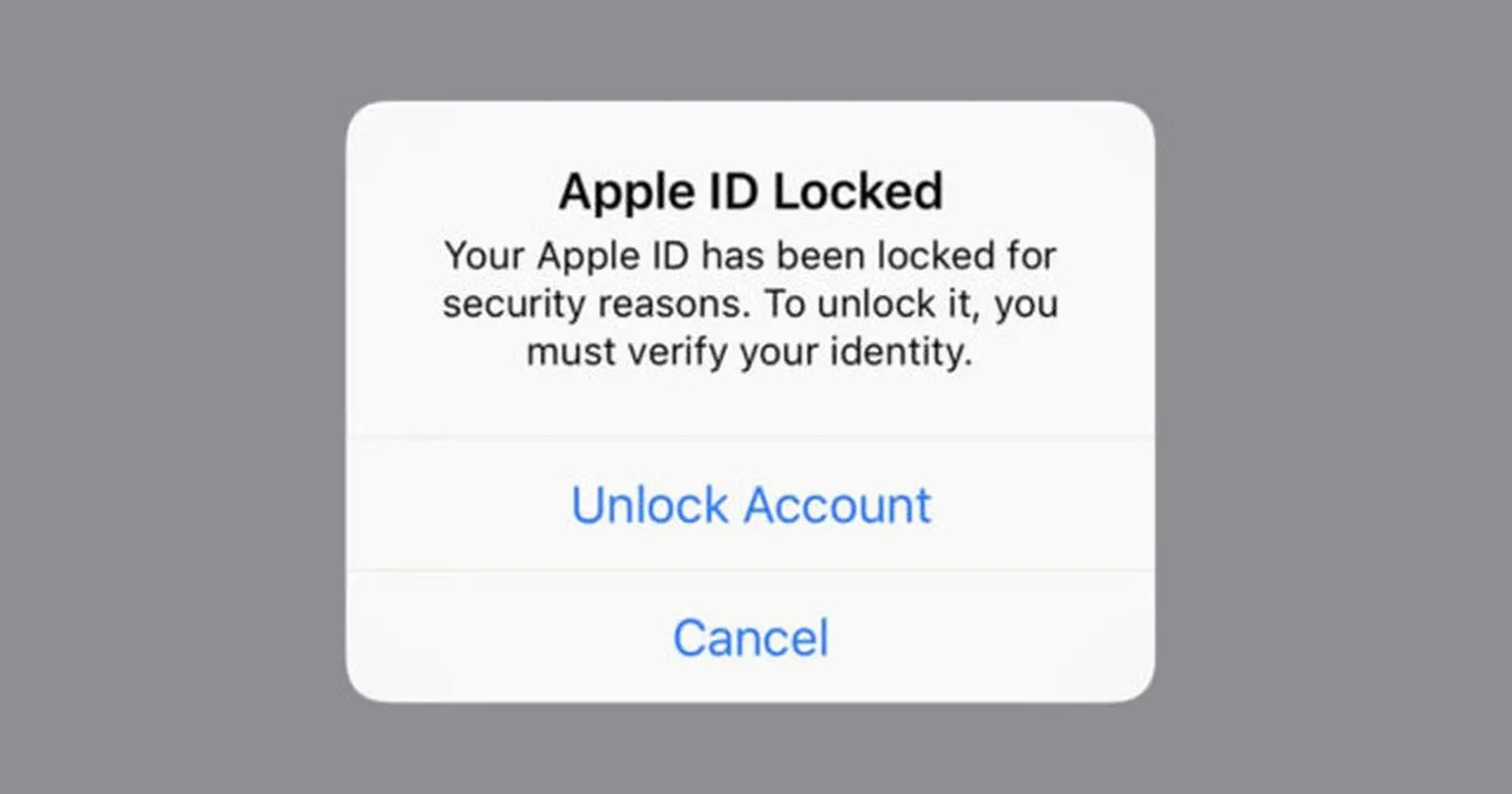 How to Unlock Your Disabled Apple ID