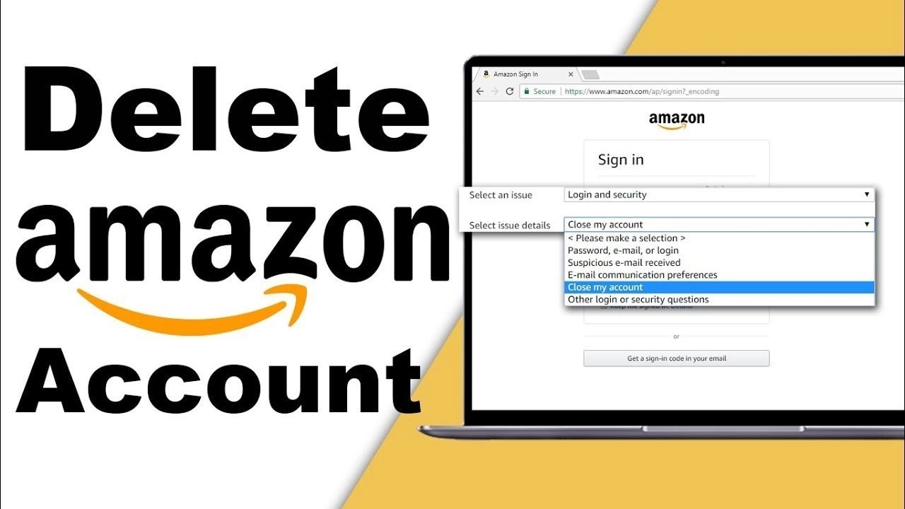 How to Easily Delete Your Amazon Account