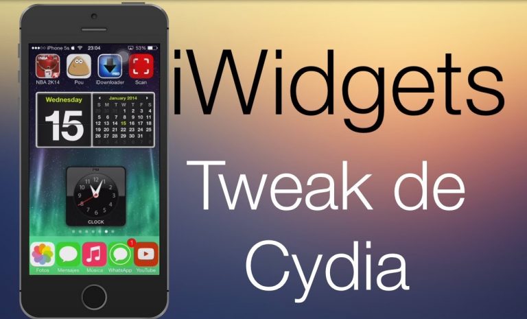 IWidgets -  Best Cydia Tweaks For Latest iOS