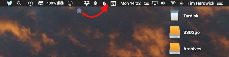 How to Rearrange Icons in the Menu Bar