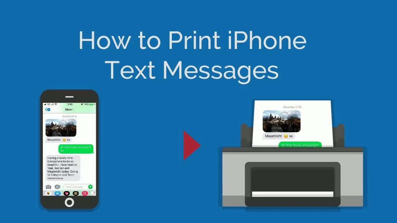 5 Easy Ways to Print Text Messages from Your iPhone