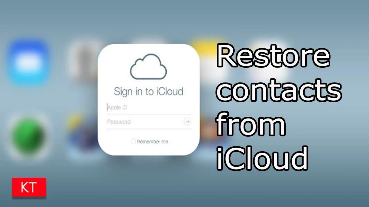 How to Restore Contacts on an iPhone from iCloud