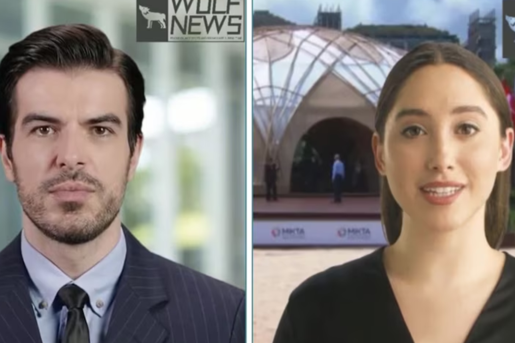 Deepfake 'News Anchors' Appear In Pro-China Footage On Social Media, Research Group Says