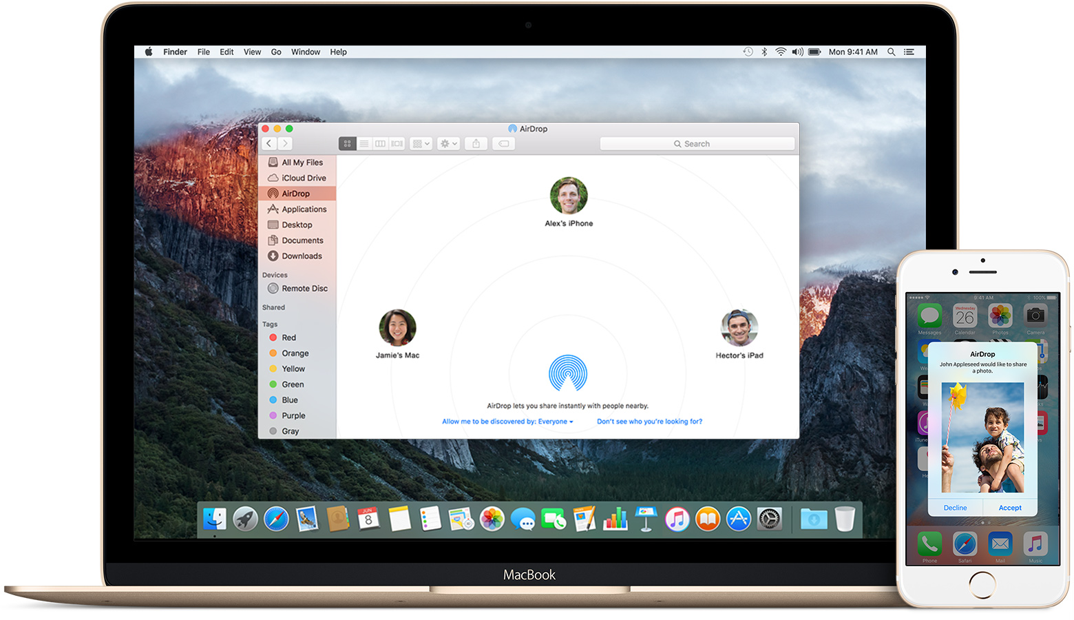 How To Airdrop Between Mac And IPhone