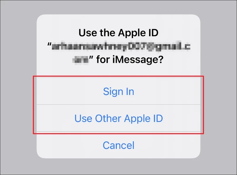 Getting The “Use Your Apple ID For IMessage” Message? What To Do