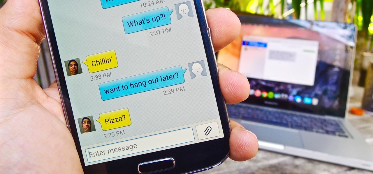 How To Send Texts To Android Devices From Mac