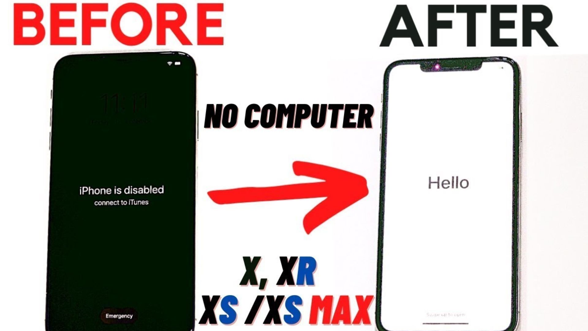 6 Methods To Unlock IPhone X, XS And XS Max Without Passcode Or Face ID