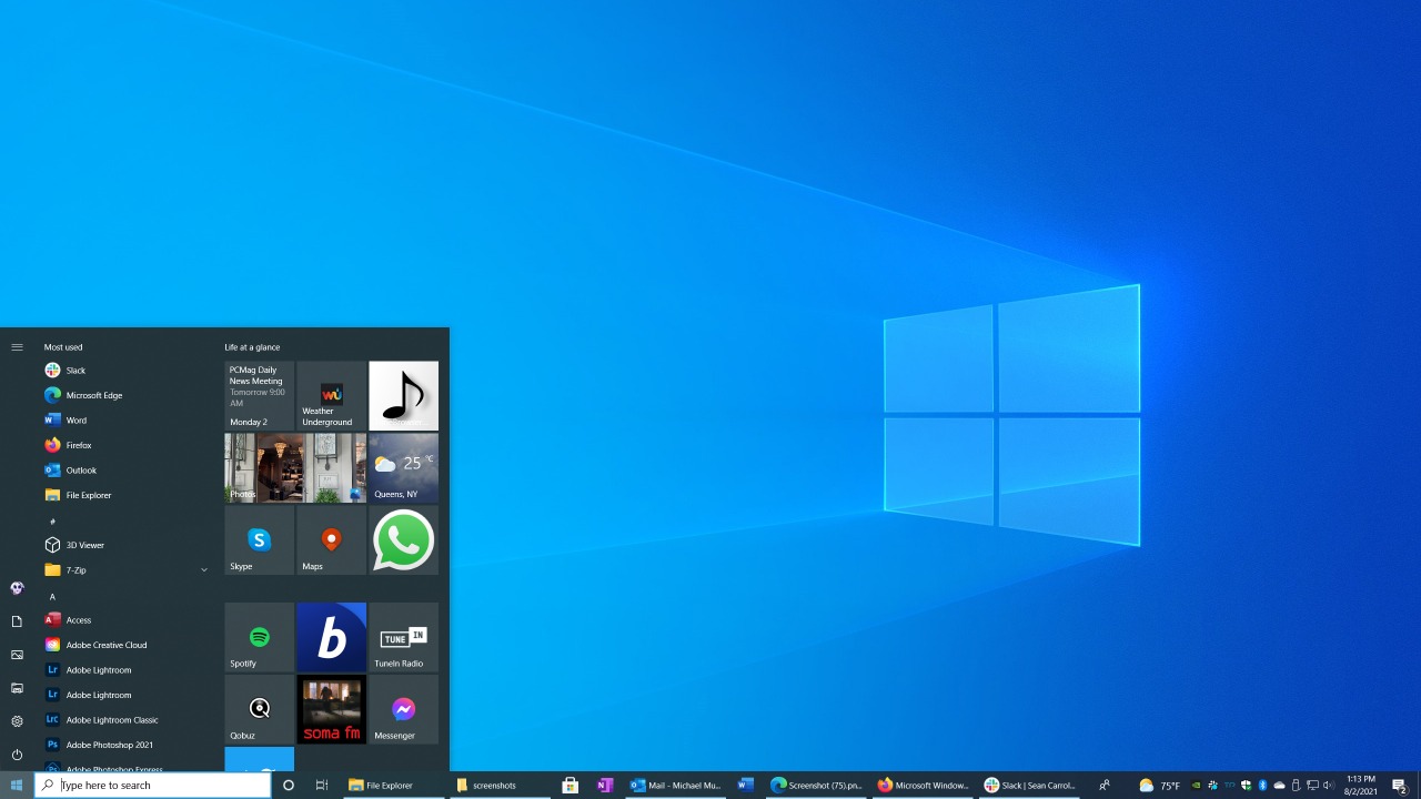 Windows 10 Display