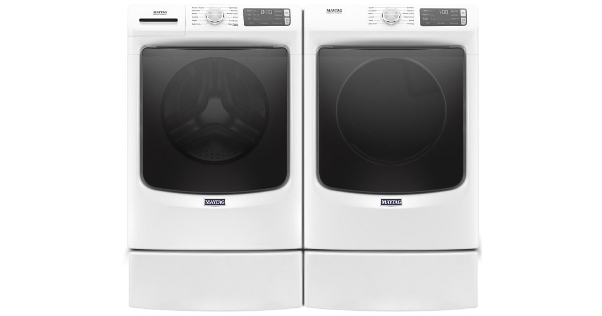 Maytag MHW6630HW Washer And MED6630HW Dryer