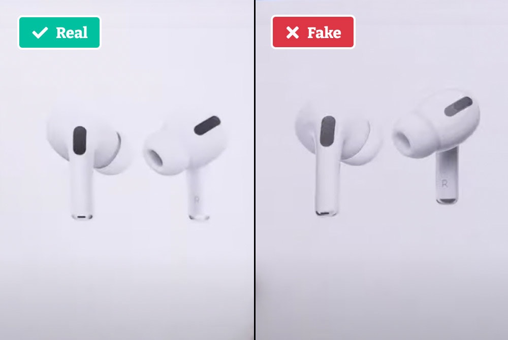 Real vs. Fake AirPods Pro