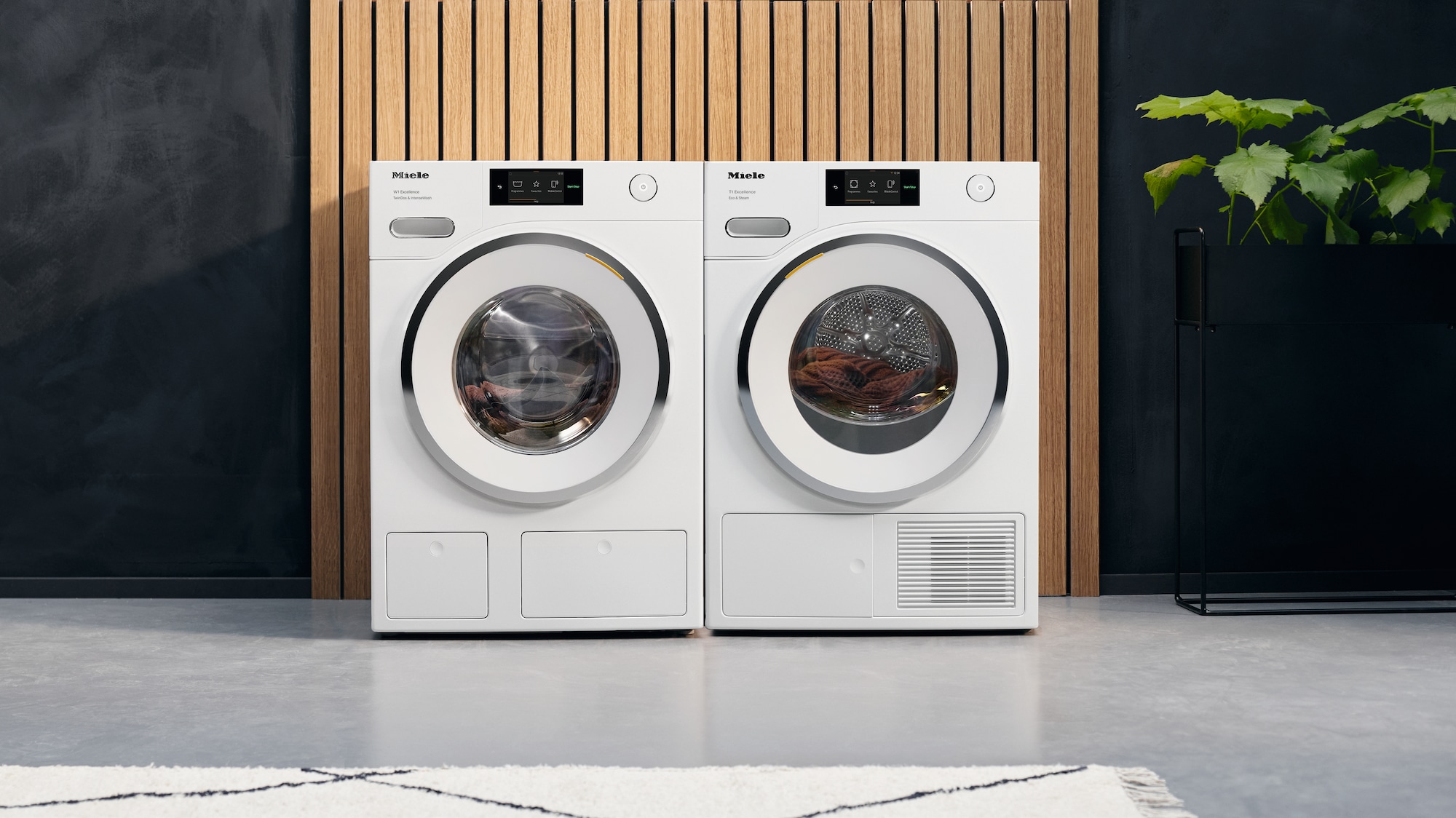 Miele W1/T1 Washer And Dryer Set