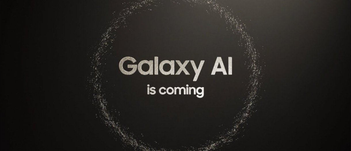 Galaxy AI on a new Samsung Galaxy S24 teaser