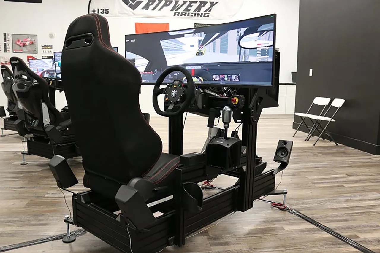 Racing simulator for home